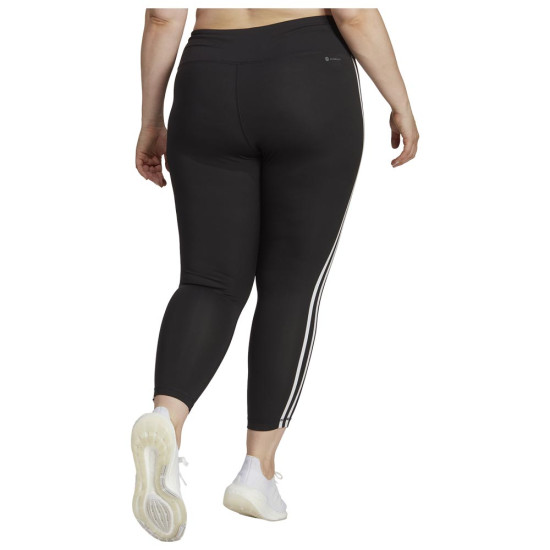 Adidas Γυναικείο κολάν Train Essentials 3-Stripes 7/8 (plus size)